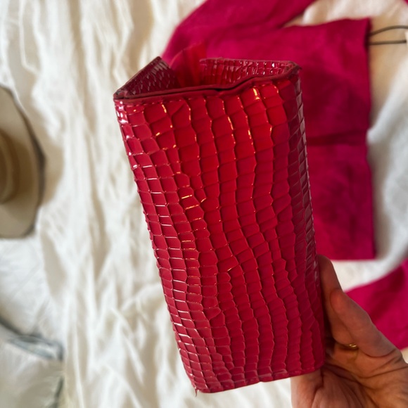 90s y2k style pink Cropped sweater& mini purse - Picture 8 of 11